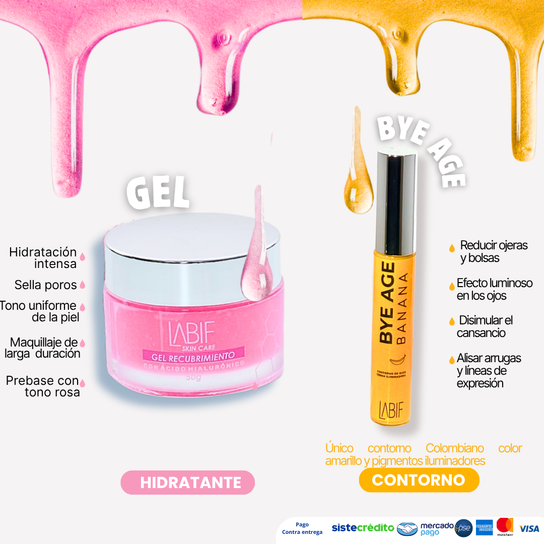 COMBO GEL + CONTORNO + ENVIO GRATIS
