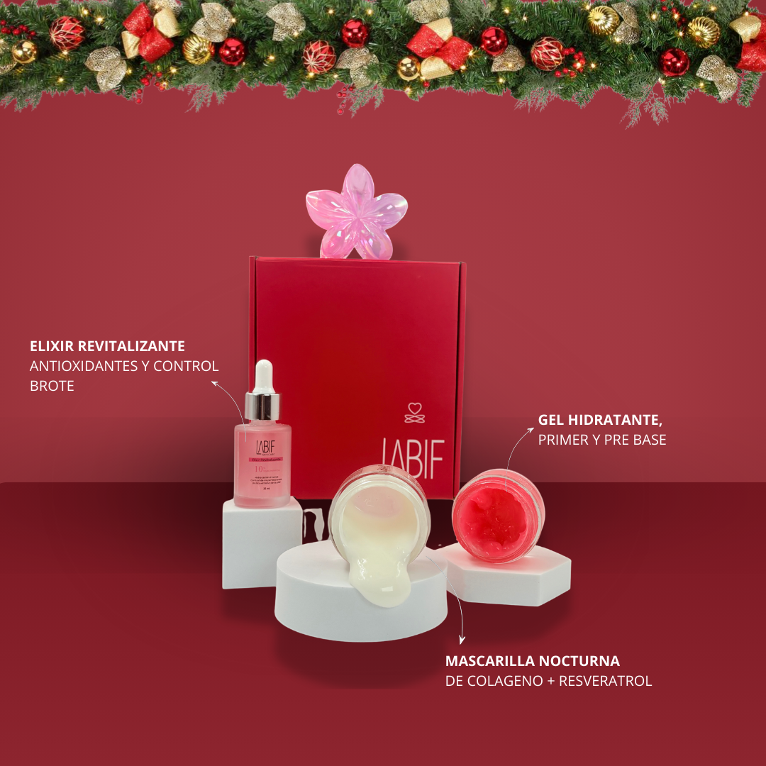 CAJA GLOW NAVIDEÑA + ENVIO GRATIS