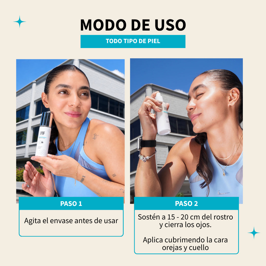 BRUMA 2 EN 1: HIDRATACIÓN Y PROTECIÓN SOLAR