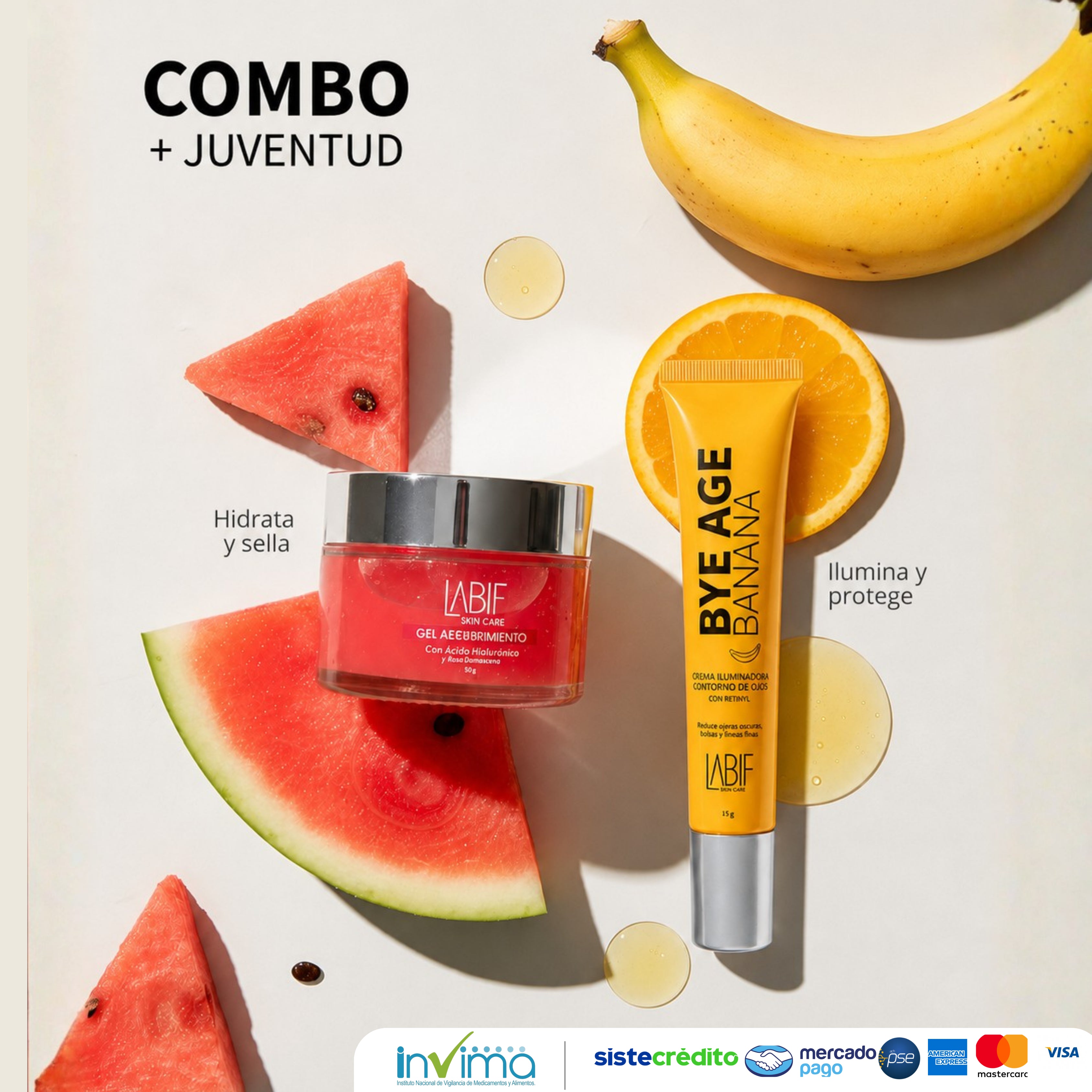 COMBO GEL + CONTORNO + ENVIO GRATIS