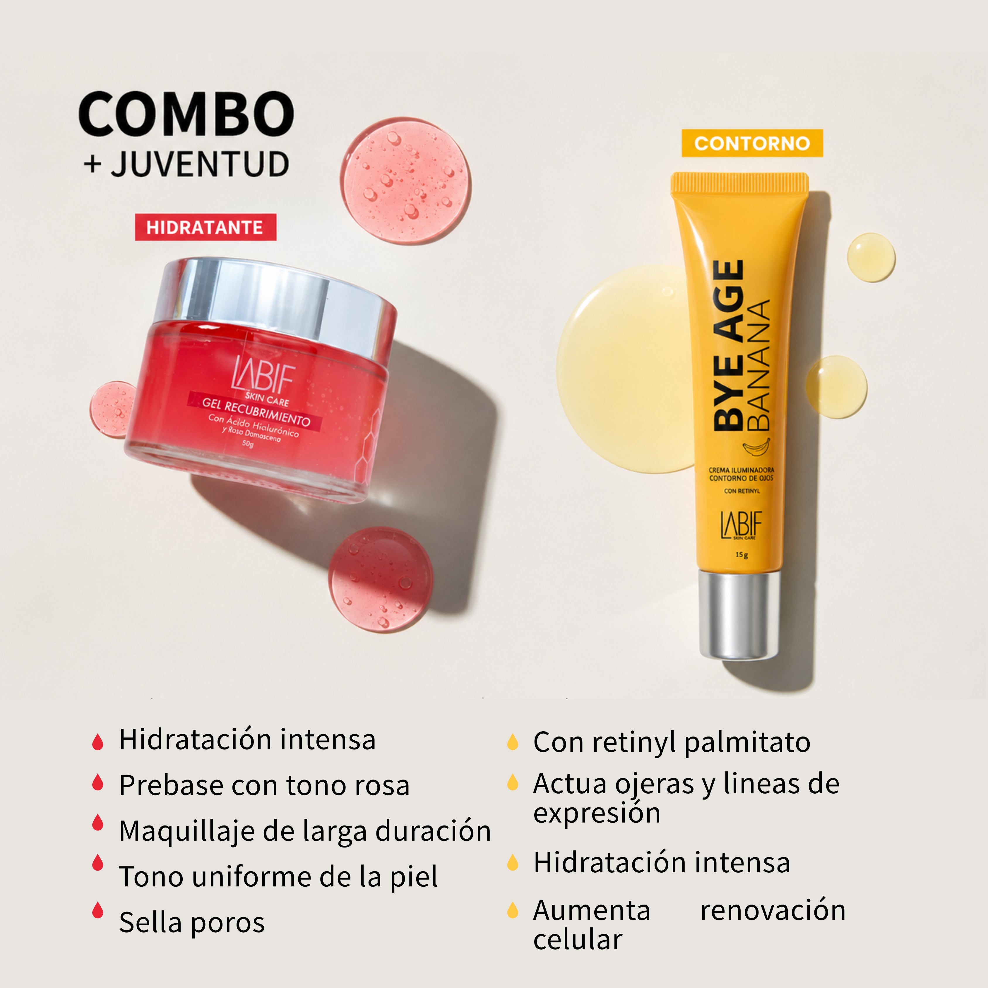 COMBO GEL + CONTORNO + ENVIO GRATIS