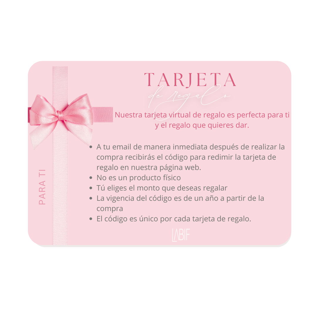 Tarjeta Virtual De Regalo
